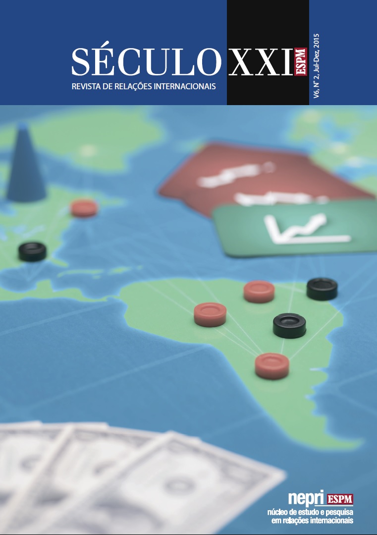 					Visualizar v. 6 n. 2 (2015): Século XXI: Revista de Relações Internacionais
				